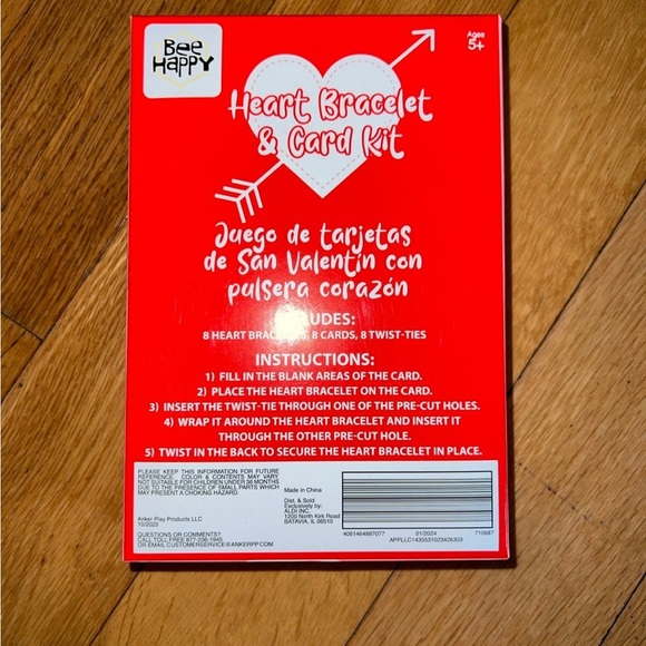 New aldis Valentine cherry 8 bracelet kids kit - Picture 5 of 9